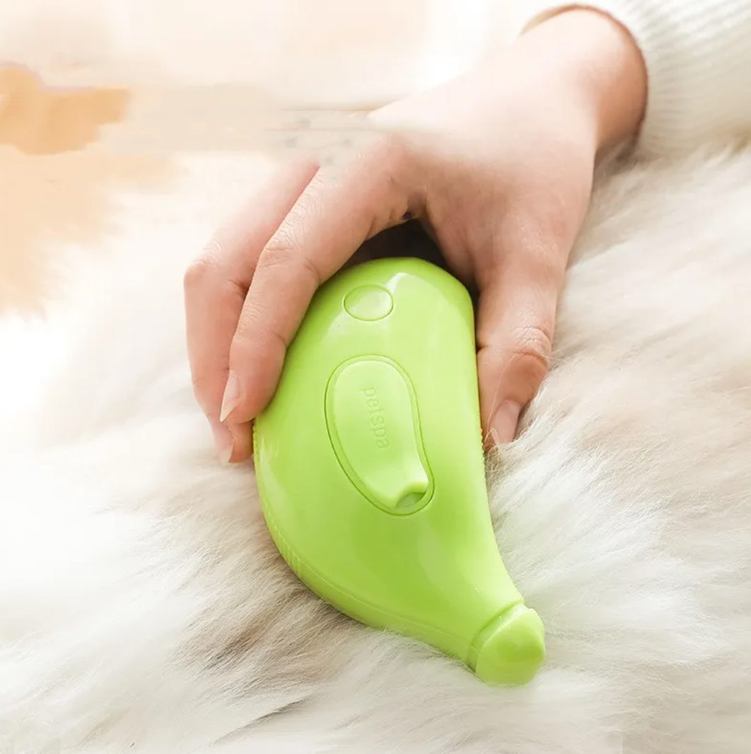 Pet Steam Brush 3-in-1 – Remove Hair Instantly 🐾