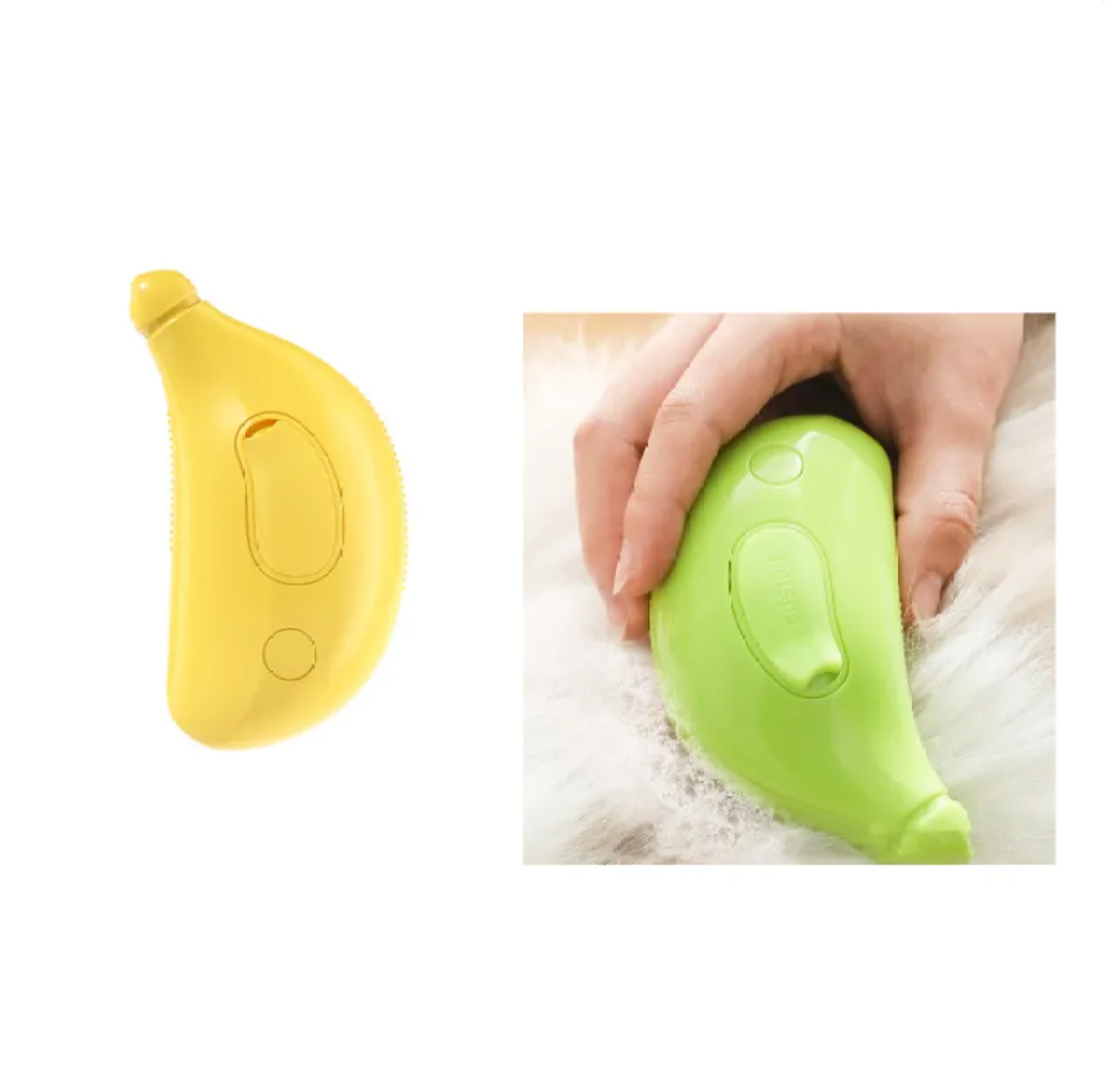 Pet Steam Brush 3-in-1 – Remove Hair Instantly 🐾