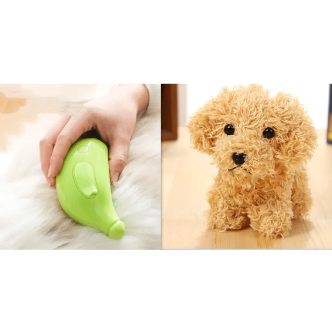 Pet Steam Brush 3-in-1 – Remove Hair Instantly 🐾